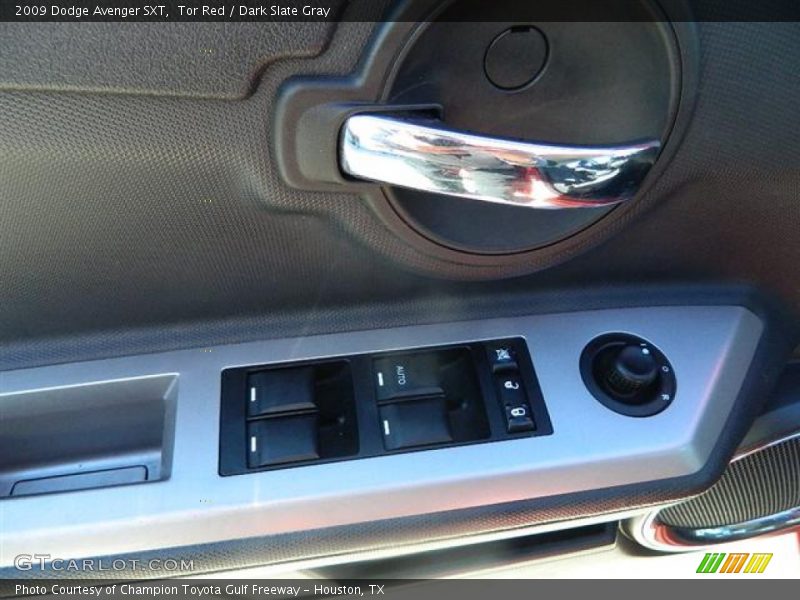 Tor Red / Dark Slate Gray 2009 Dodge Avenger SXT