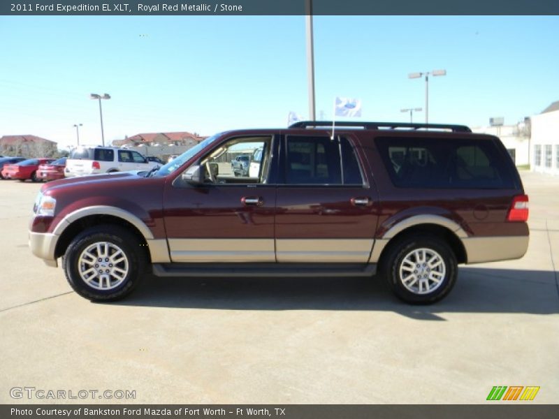 Royal Red Metallic / Stone 2011 Ford Expedition EL XLT