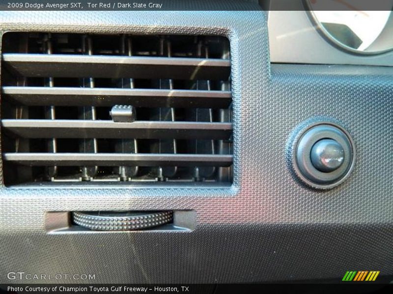 Tor Red / Dark Slate Gray 2009 Dodge Avenger SXT