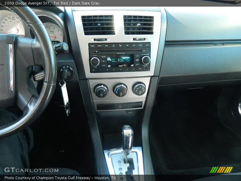 Tor Red / Dark Slate Gray 2009 Dodge Avenger SXT