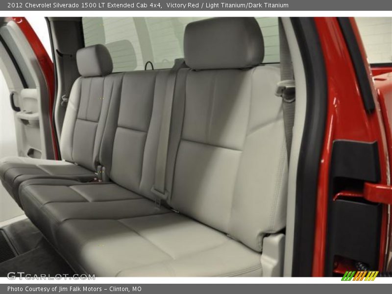 Victory Red / Light Titanium/Dark Titanium 2012 Chevrolet Silverado 1500 LT Extended Cab 4x4