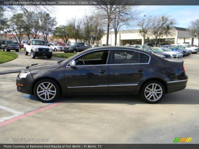 United Gray / Classic Gray 2008 Volkswagen Passat Lux Sedan