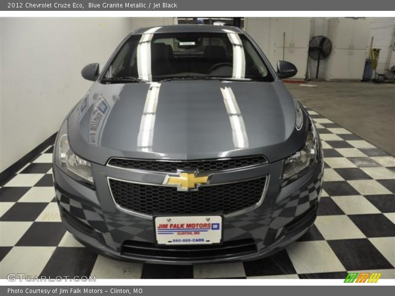 Blue Granite Metallic / Jet Black 2012 Chevrolet Cruze Eco