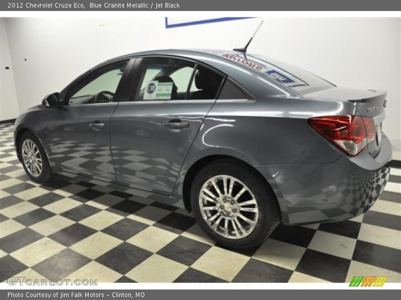 Blue Granite Metallic / Jet Black 2012 Chevrolet Cruze Eco