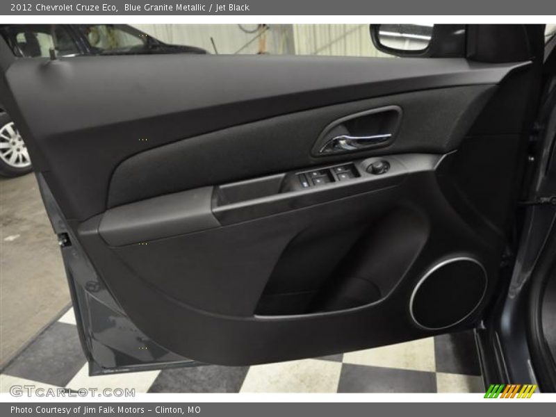 Blue Granite Metallic / Jet Black 2012 Chevrolet Cruze Eco