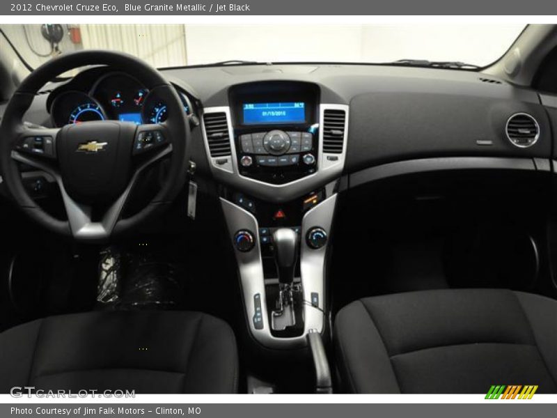 Blue Granite Metallic / Jet Black 2012 Chevrolet Cruze Eco