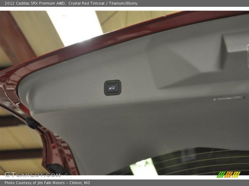 Crystal Red Tintcoat / Titanium/Ebony 2012 Cadillac SRX Premium AWD