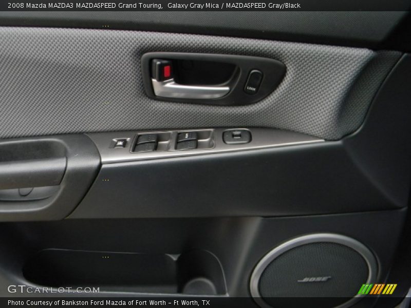 Galaxy Gray Mica / MAZDASPEED Gray/Black 2008 Mazda MAZDA3 MAZDASPEED Grand Touring
