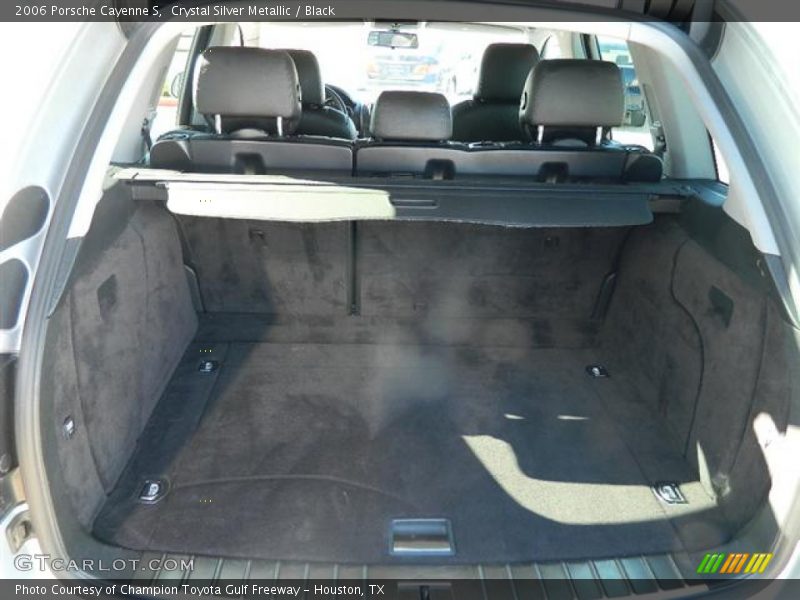 Crystal Silver Metallic / Black 2006 Porsche Cayenne S