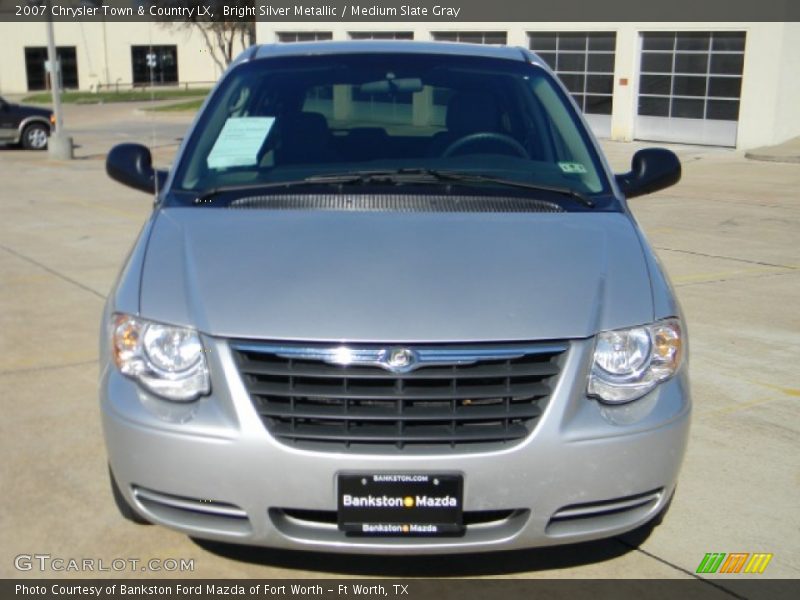 Bright Silver Metallic / Medium Slate Gray 2007 Chrysler Town & Country LX