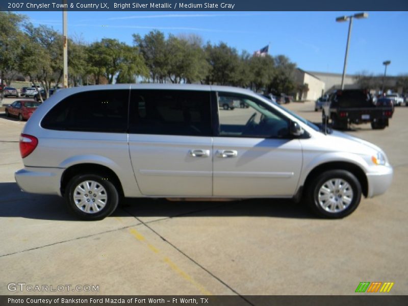 Bright Silver Metallic / Medium Slate Gray 2007 Chrysler Town & Country LX