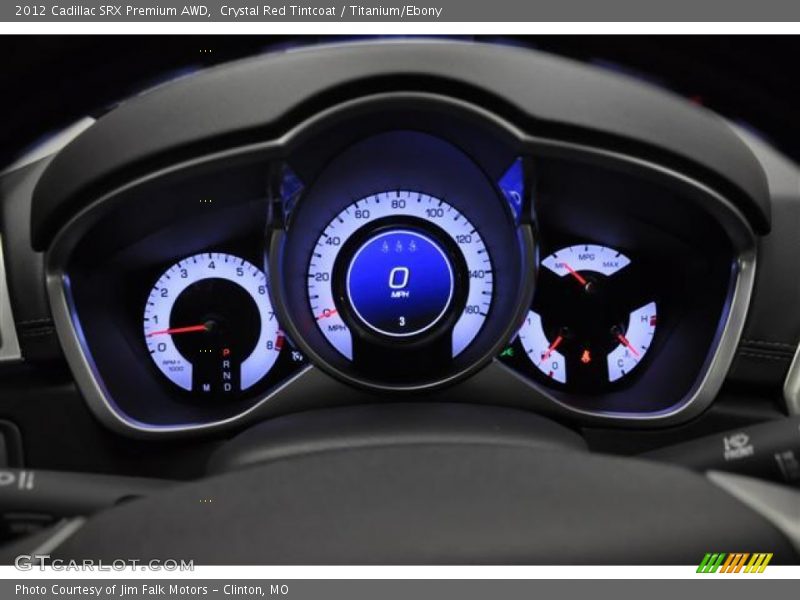  2012 SRX Premium AWD Premium AWD Gauges