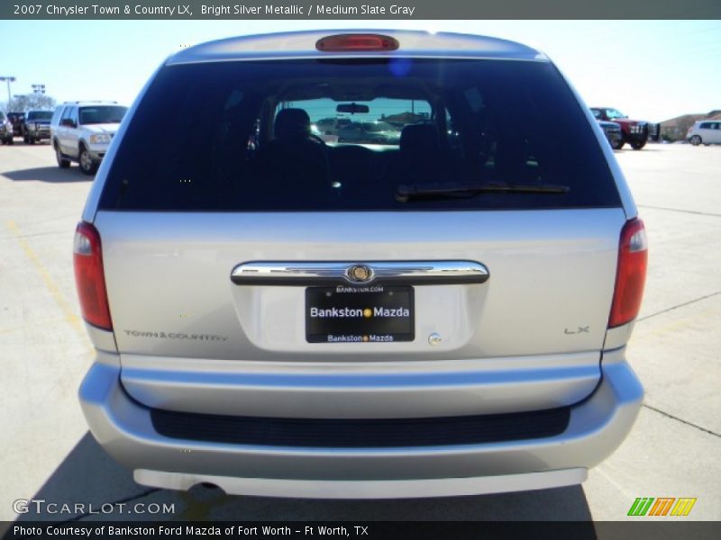 Bright Silver Metallic / Medium Slate Gray 2007 Chrysler Town & Country LX