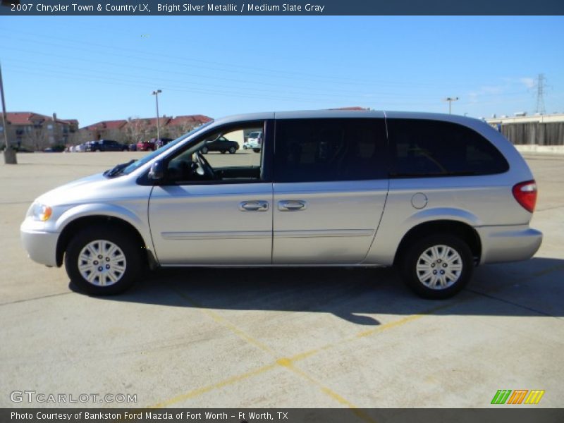 Bright Silver Metallic / Medium Slate Gray 2007 Chrysler Town & Country LX