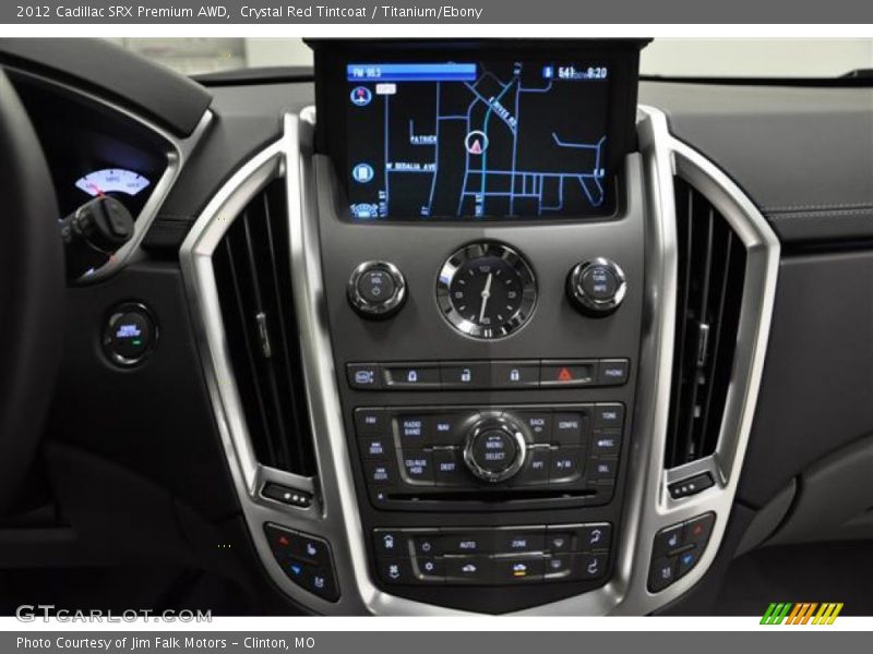 Controls of 2012 SRX Premium AWD