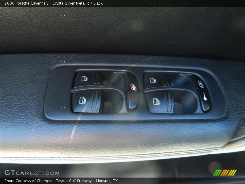 Crystal Silver Metallic / Black 2006 Porsche Cayenne S