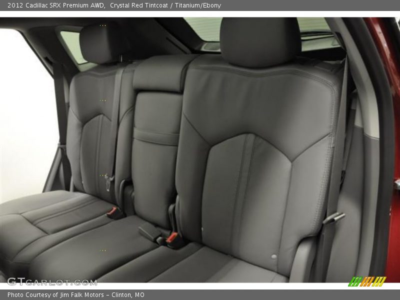 Crystal Red Tintcoat / Titanium/Ebony 2012 Cadillac SRX Premium AWD
