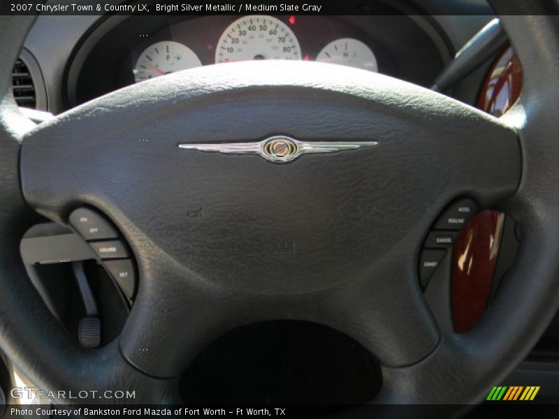 Bright Silver Metallic / Medium Slate Gray 2007 Chrysler Town & Country LX