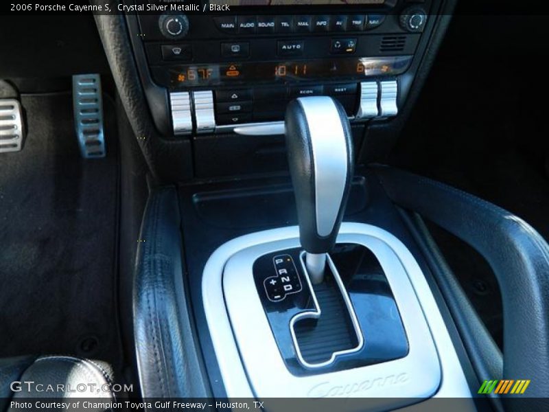 Crystal Silver Metallic / Black 2006 Porsche Cayenne S