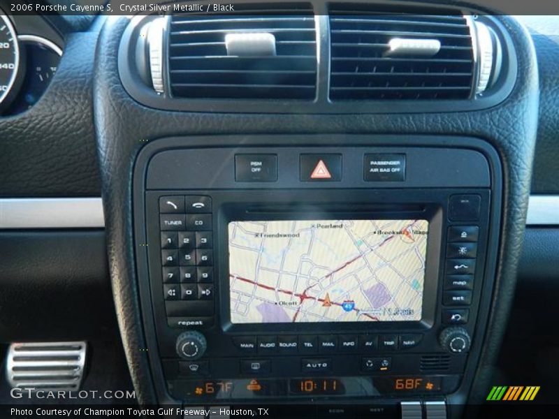 Crystal Silver Metallic / Black 2006 Porsche Cayenne S