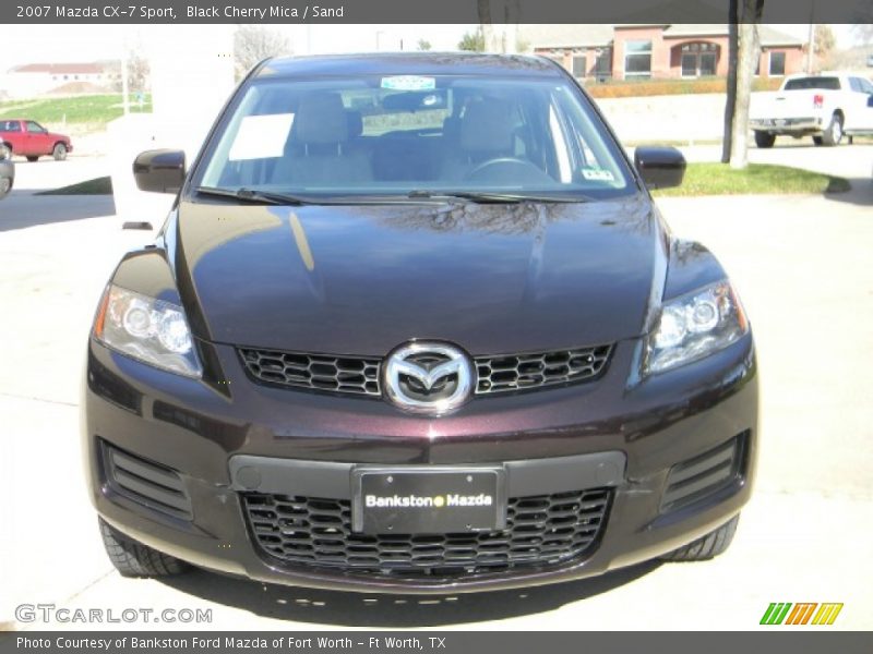 Black Cherry Mica / Sand 2007 Mazda CX-7 Sport