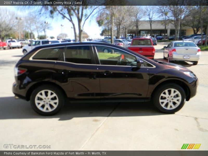 Black Cherry Mica / Sand 2007 Mazda CX-7 Sport