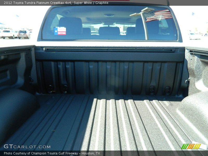 Super White / Graphite 2012 Toyota Tundra Platinum CrewMax 4x4