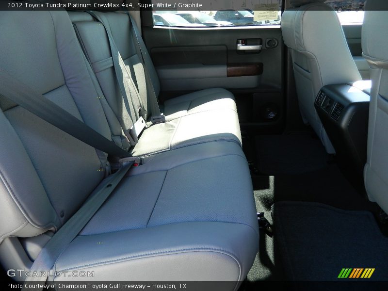 Super White / Graphite 2012 Toyota Tundra Platinum CrewMax 4x4