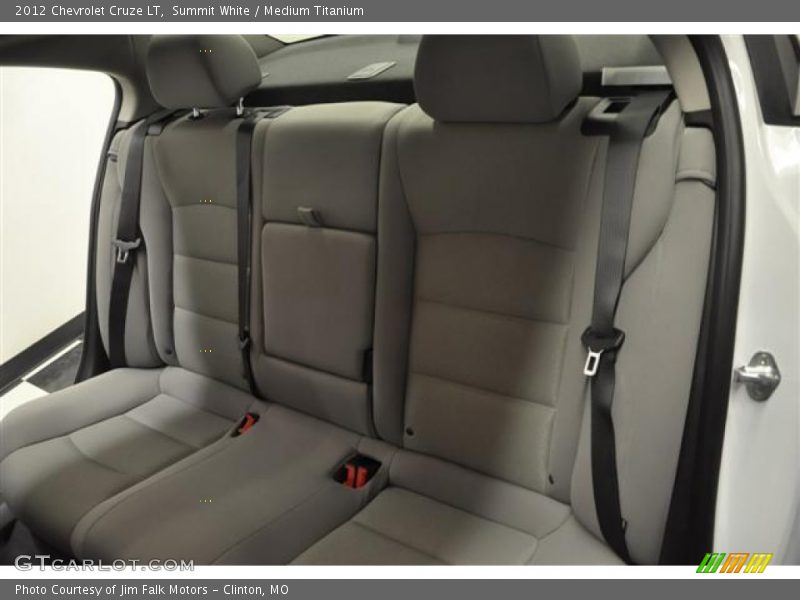 Summit White / Medium Titanium 2012 Chevrolet Cruze LT