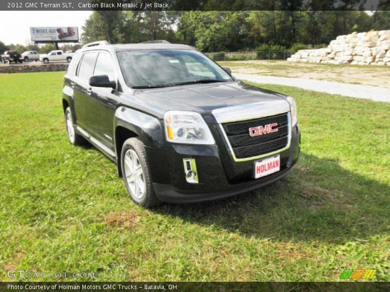 Carbon Black Metallic / Jet Black 2012 GMC Terrain SLT