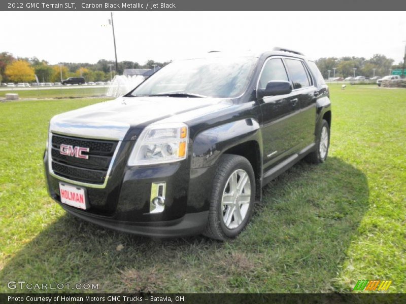Carbon Black Metallic / Jet Black 2012 GMC Terrain SLT
