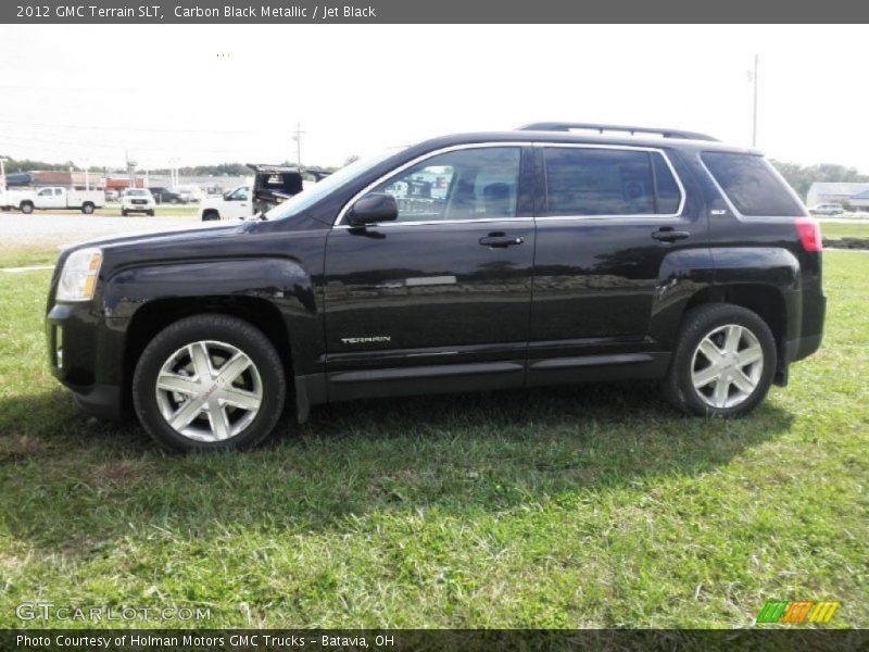 Carbon Black Metallic / Jet Black 2012 GMC Terrain SLT