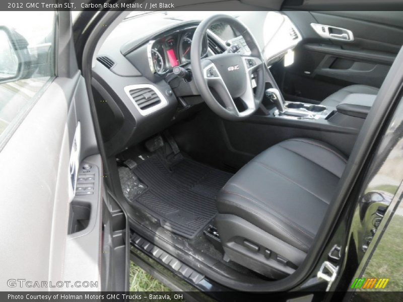Carbon Black Metallic / Jet Black 2012 GMC Terrain SLT