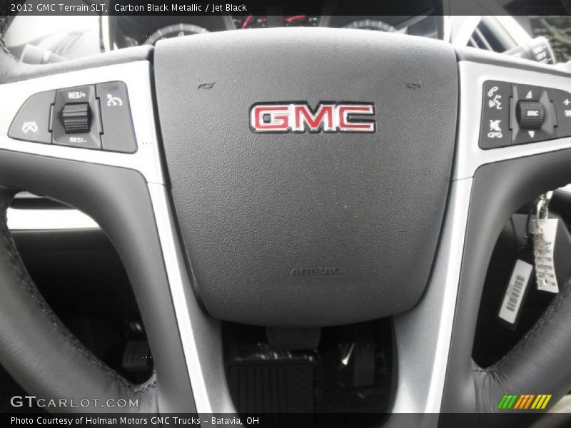 Carbon Black Metallic / Jet Black 2012 GMC Terrain SLT