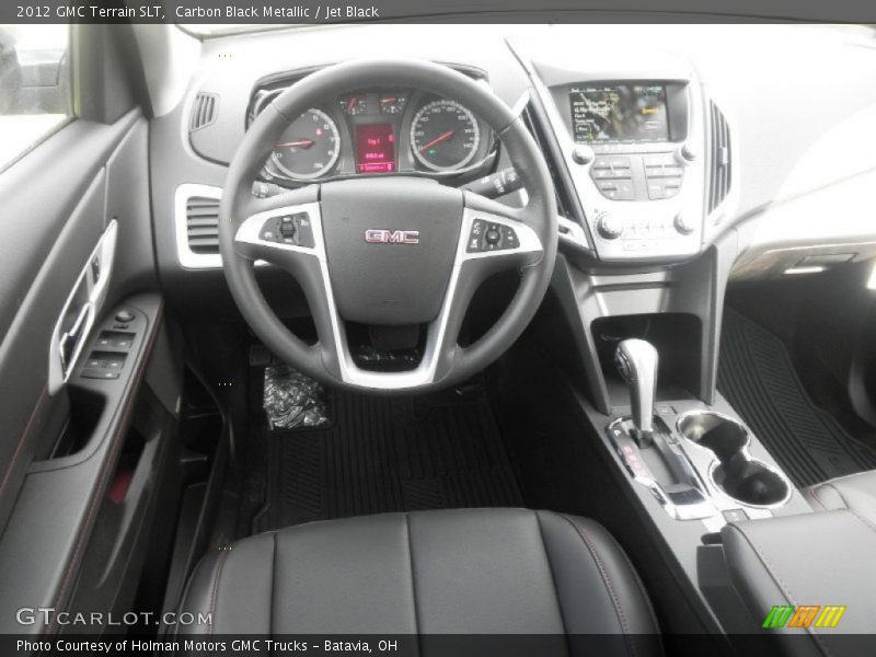Carbon Black Metallic / Jet Black 2012 GMC Terrain SLT