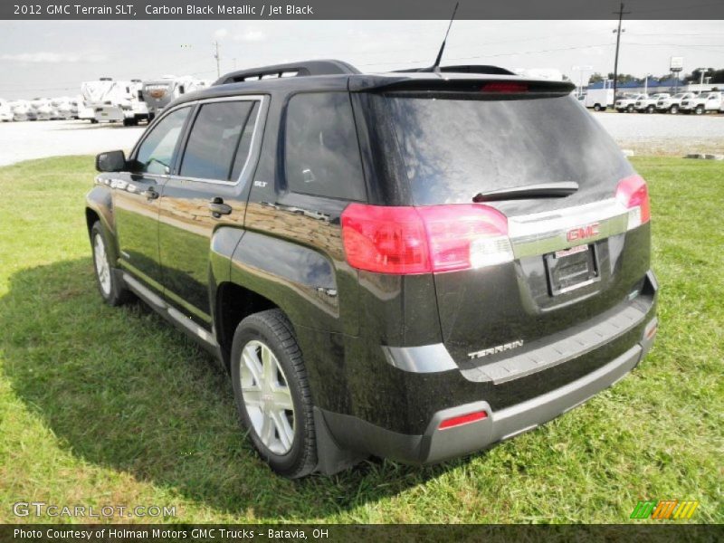 Carbon Black Metallic / Jet Black 2012 GMC Terrain SLT