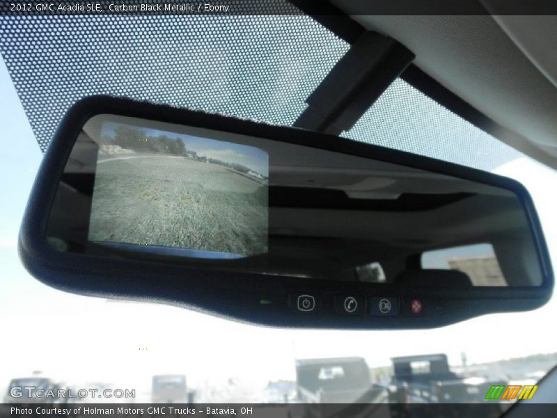Carbon Black Metallic / Ebony 2012 GMC Acadia SLE