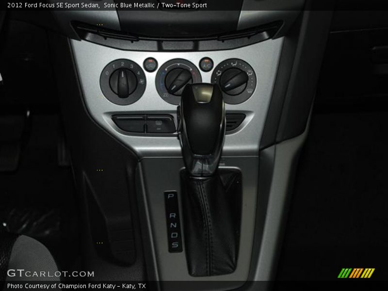 Sonic Blue Metallic / Two-Tone Sport 2012 Ford Focus SE Sport Sedan