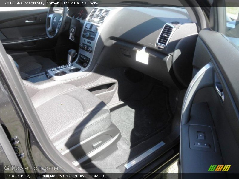 Carbon Black Metallic / Ebony 2012 GMC Acadia SLE