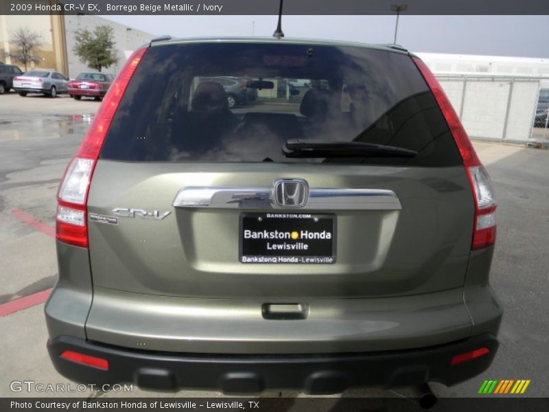 Borrego Beige Metallic / Ivory 2009 Honda CR-V EX