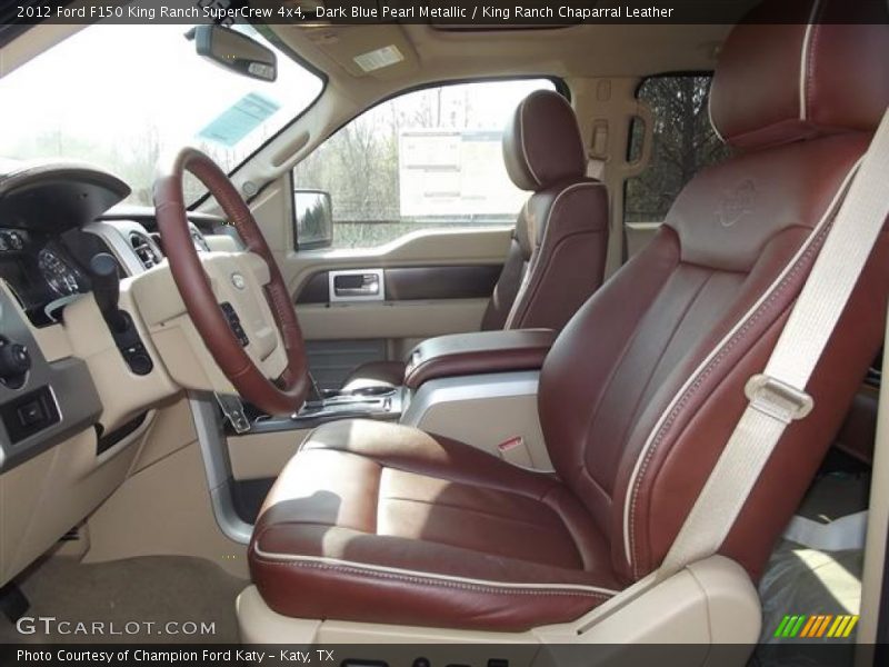  2012 F150 King Ranch SuperCrew 4x4 King Ranch Chaparral Leather Interior