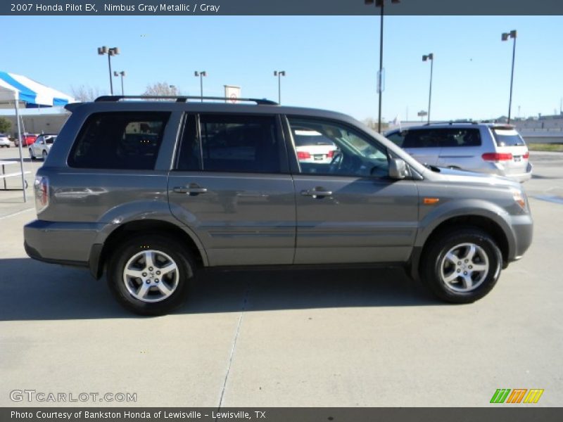 Nimbus Gray Metallic / Gray 2007 Honda Pilot EX