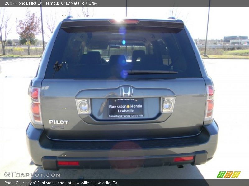 Nimbus Gray Metallic / Gray 2007 Honda Pilot EX