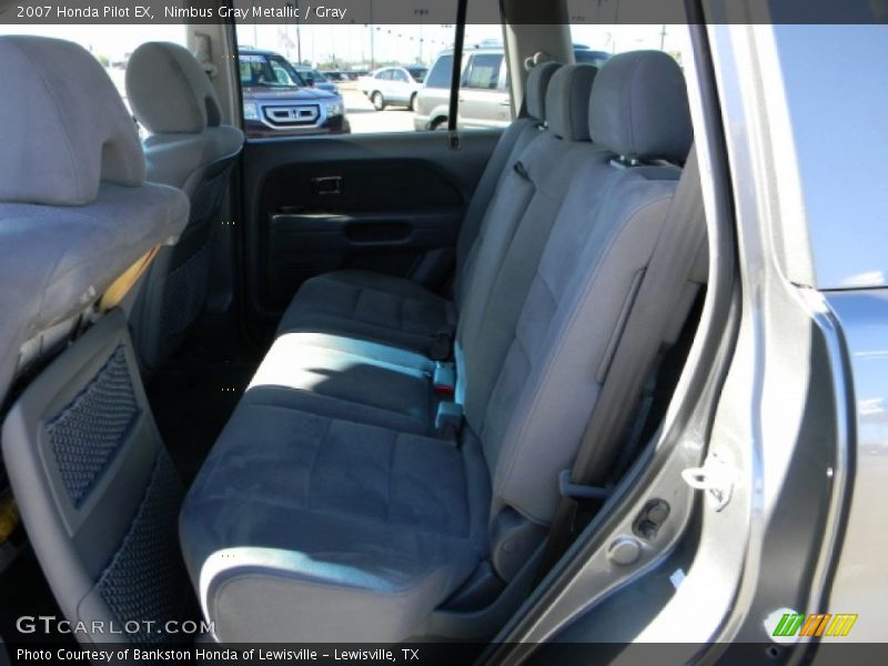 Nimbus Gray Metallic / Gray 2007 Honda Pilot EX