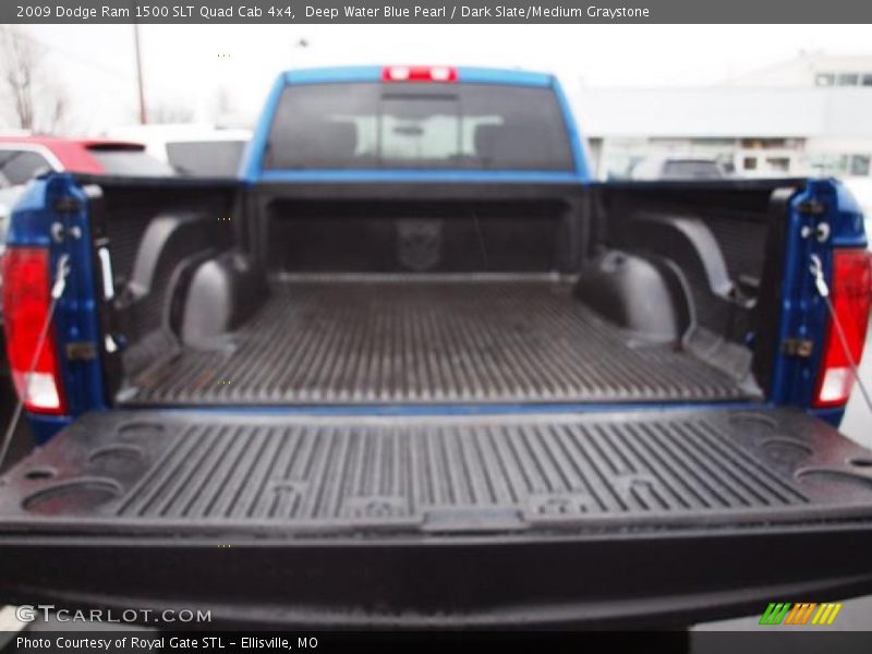 Deep Water Blue Pearl / Dark Slate/Medium Graystone 2009 Dodge Ram 1500 SLT Quad Cab 4x4
