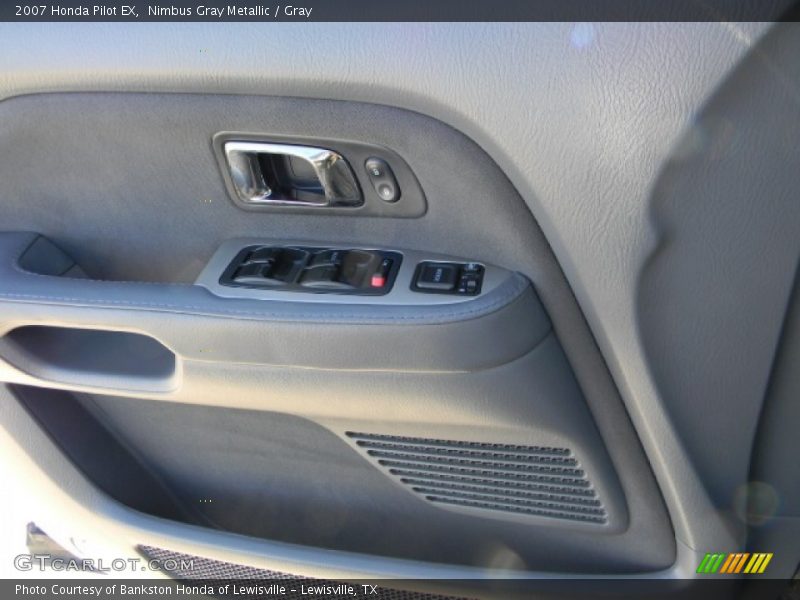 Nimbus Gray Metallic / Gray 2007 Honda Pilot EX