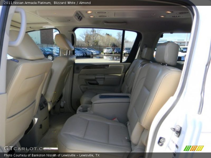 Blizzard White / Almond 2011 Nissan Armada Platinum