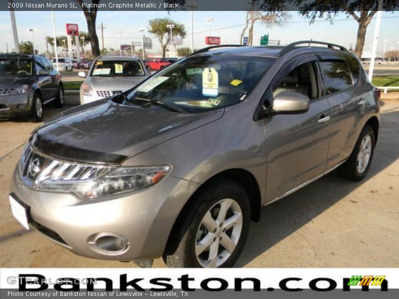 Platinum Graphite Metallic / Black 2009 Nissan Murano SL