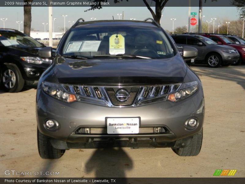 Platinum Graphite Metallic / Black 2009 Nissan Murano SL