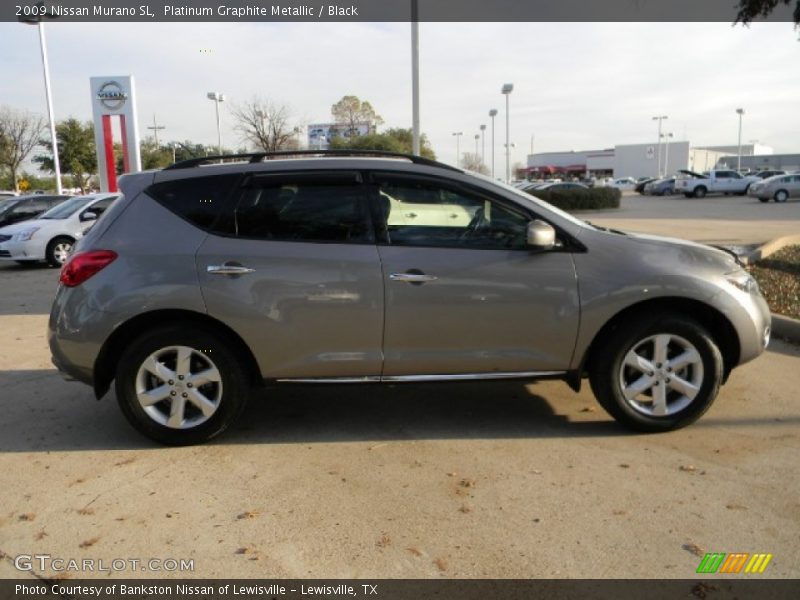 Platinum Graphite Metallic / Black 2009 Nissan Murano SL